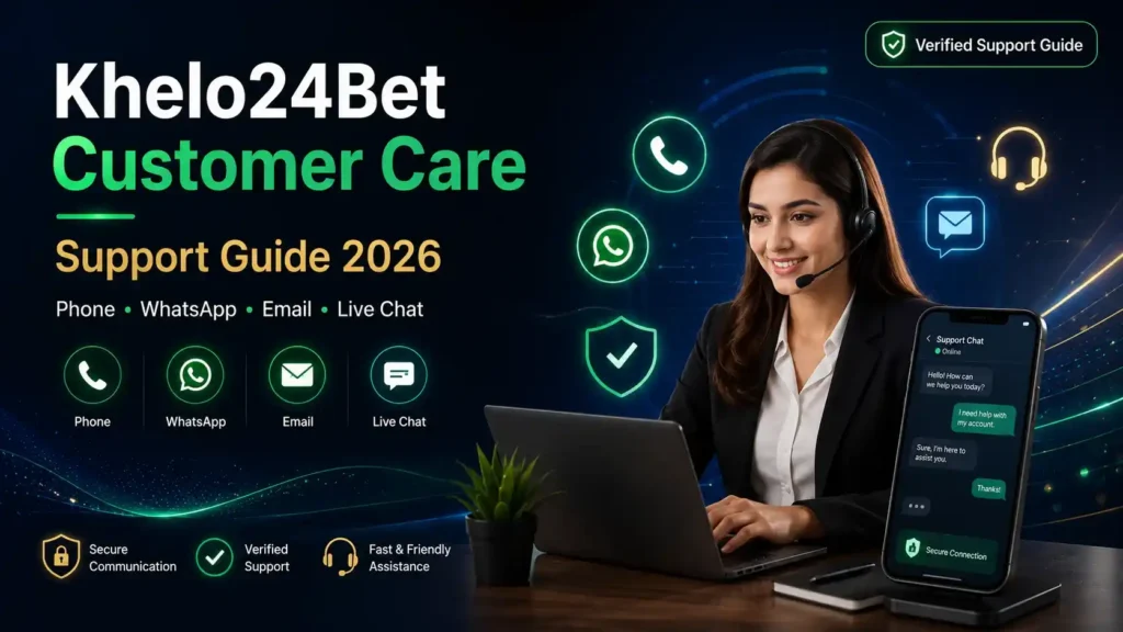 Khelo24Bet Customer Care Number & Support