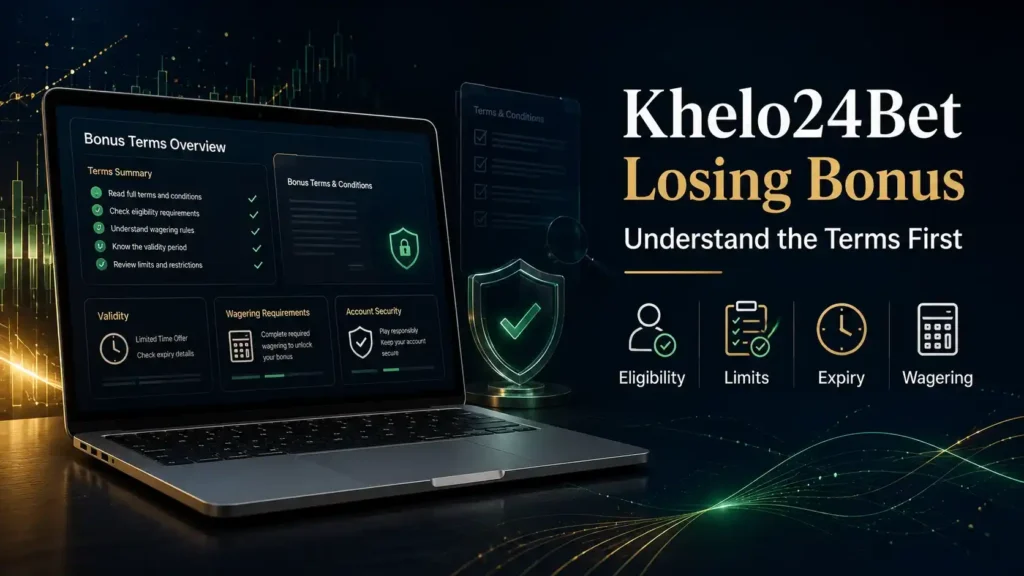 Khelo24Bet Losing Bonus and Cashback Explained