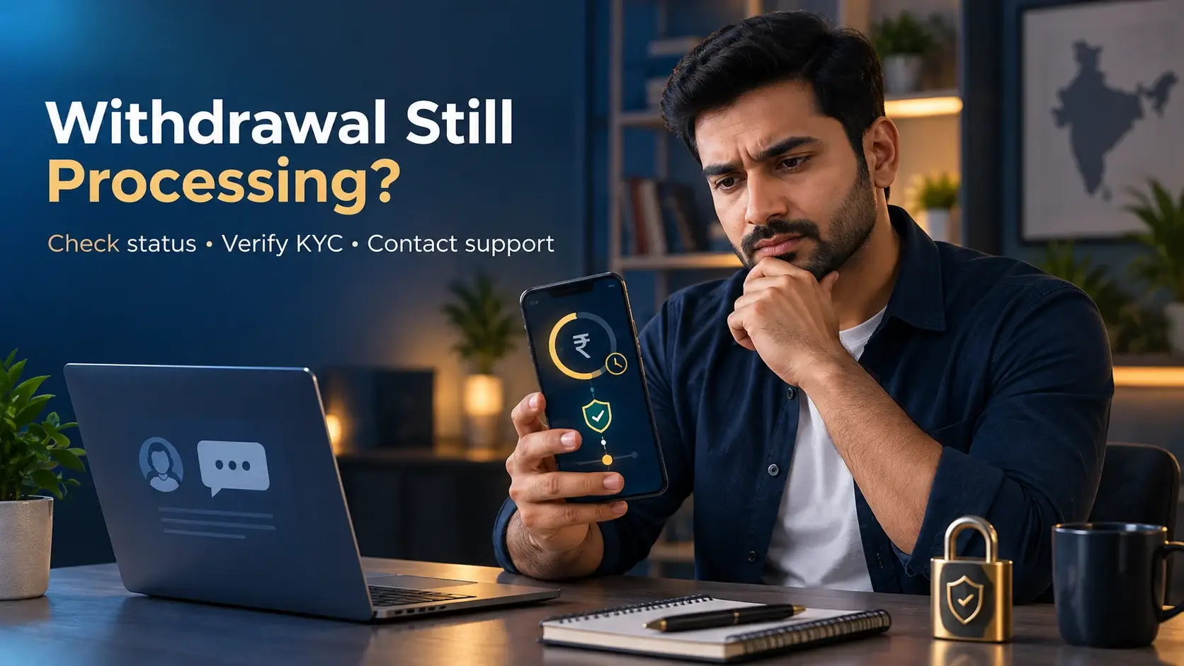 Khelo24Bet Withdrawal Processing Problem Today
