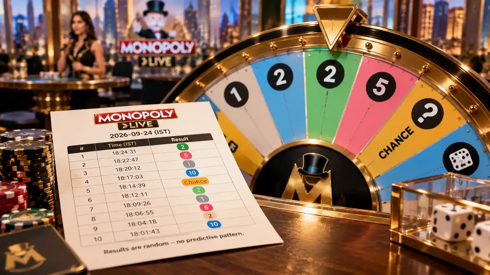 How MONOPOLY Live Determines Results
